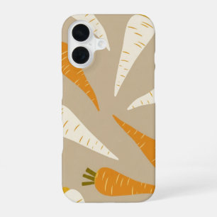 Motif de Longs Panais Vintage iPhone 16 Case