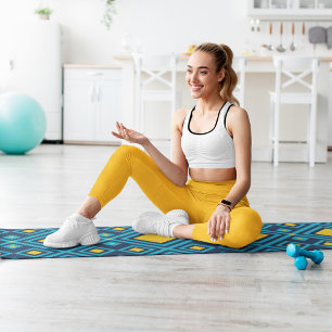 Motif Diamond Yoga Mat