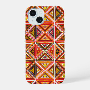Motif Quilt Pattern iPhone Case