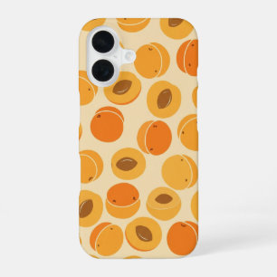 Motif Vintage aux Abricots Stylisés iPhone 16 Case