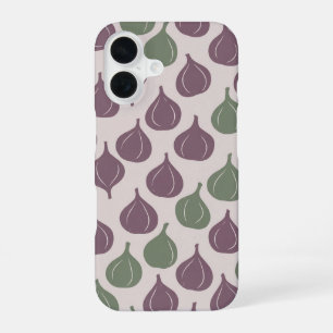 Motif Vintage aux Figues Stylisées iPhone 16 Case