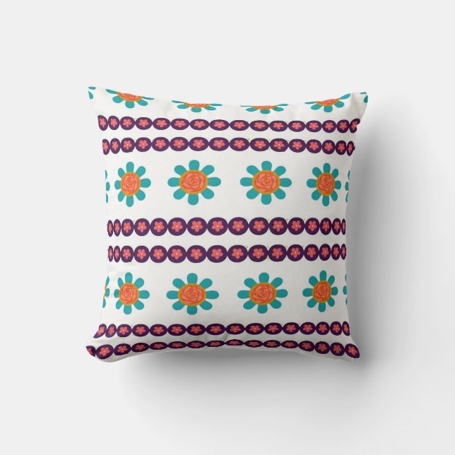 Motion Bloom Symphony   Cushion (Front)