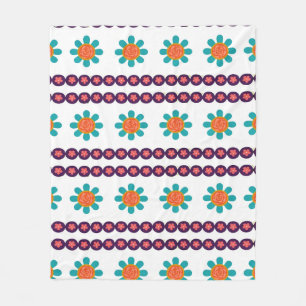 Motion Bloom Symphony   Fleece Blanket