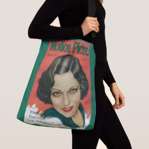 Motion Picture February 1931 Gloria Swanson cover Crossbody Bag