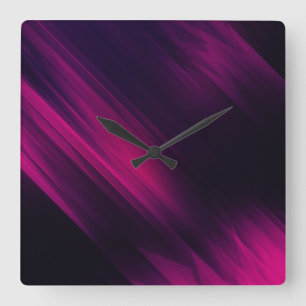 Motion  square wall clock