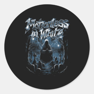 Motionless In White - Official Merchandise - Fear Classic Round Sticker