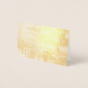 Motiv, mit Geschenken unterm Weihnachtsbaum 37016 Foil Card