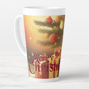 Motiv, mit Geschenken unterm Weihnachtsbaum 37016 Latte Mug