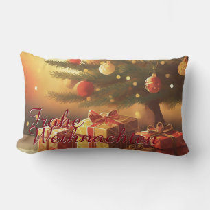 Motiv, mit Geschenken unterm Weihnachtsbaum 37016 Lumbar Cushion