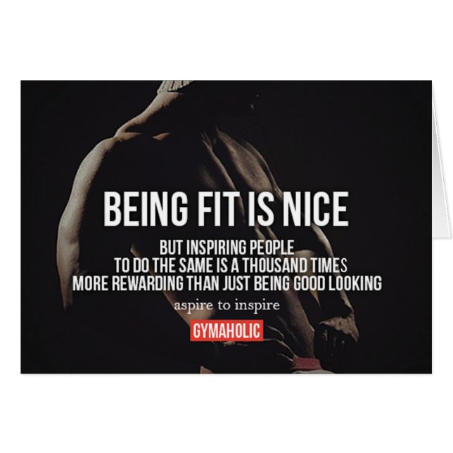 Motivaitonal Fitness Gym (Front Horizontal)