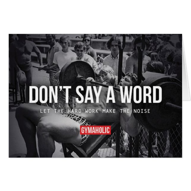 Motivaitonal Fitness Gym (Front Horizontal)