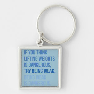 Motivaitonal Fitness Gym Keychain