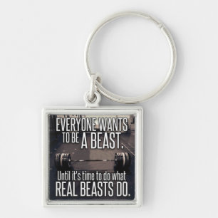 Motivaitonal Fitness Gym Keychain