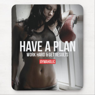 Motivaitonal Fitness Gym Mouse Pad