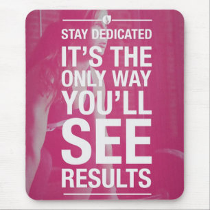 Motivaitonal Fitness Gym Mouse Pad
