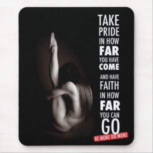 Motivaitonal Fitness Gym Mouse Pad