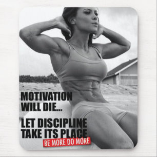Motivaitonal Fitness Gym Mouse Pad