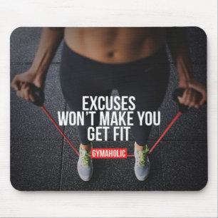 Motivaitonal Fitness Gym Mouse Pad