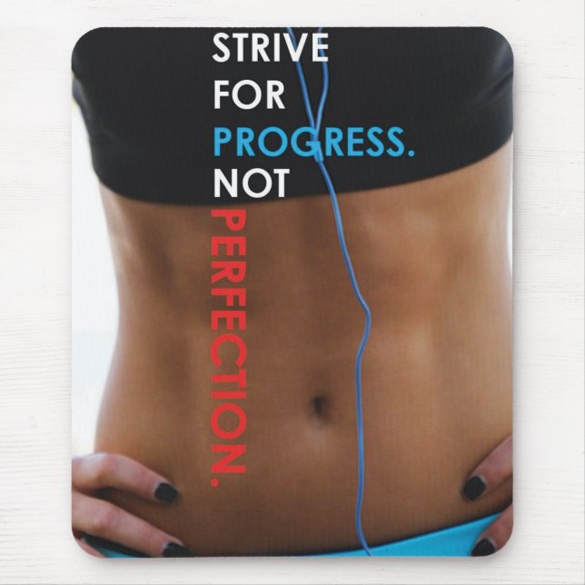 Motivaitonal Fitness Gym Mouse Pad (Front)