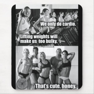 Motivaitonal Fitness Gym Mouse Pad