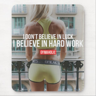 Motivaitonal Fitness Gym Mouse Pad