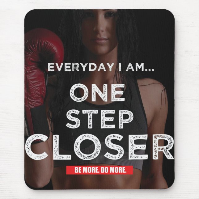 Motivaitonal Fitness Gym Mouse Pad (Front)