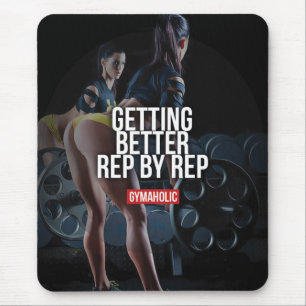 Motivaitonal Fitness Gym Mouse Pad