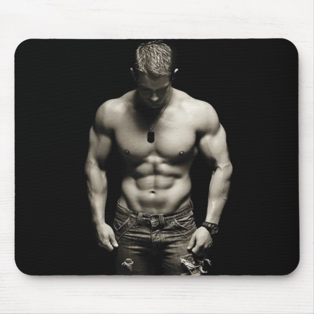 Motivaitonal Fitness Gym Mouse Pad (Front)