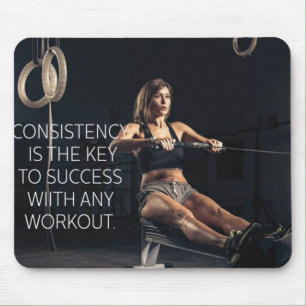 Motivaitonal Fitness Gym Mouse Pad