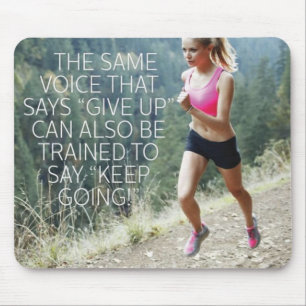 Motivaitonal Fitness Gym Mouse Pad