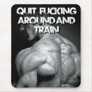 Motivaitonal Fitness Gym Mouse Pad