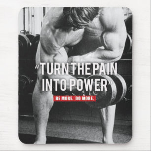 Motivaitonal Fitness Gym Mouse Pad