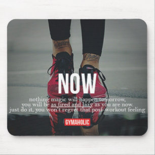 Motivaitonal Fitness Gym Mouse Pad