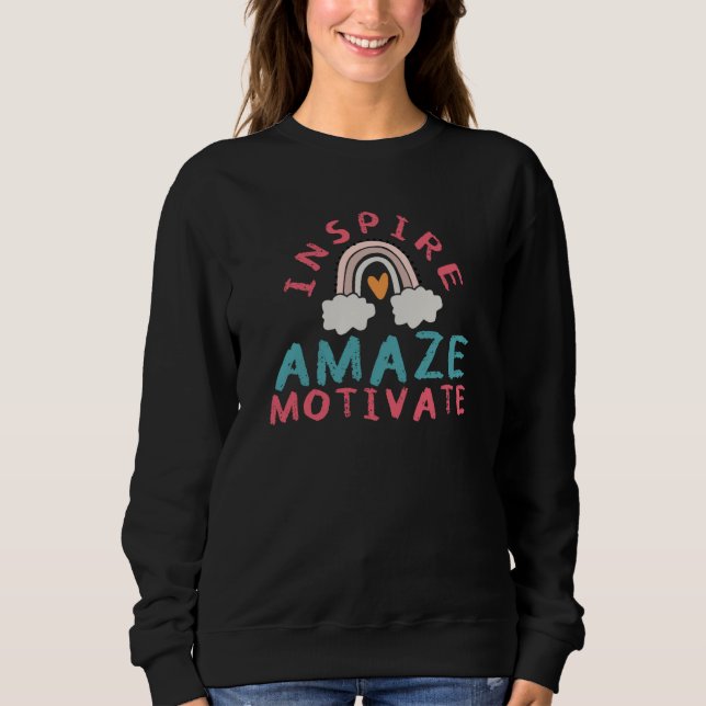 Motivate Occupational Therapy Retro OTA Therapist  Sweatshirt (Front)