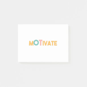 MOTIVATE POST-IT NOTES