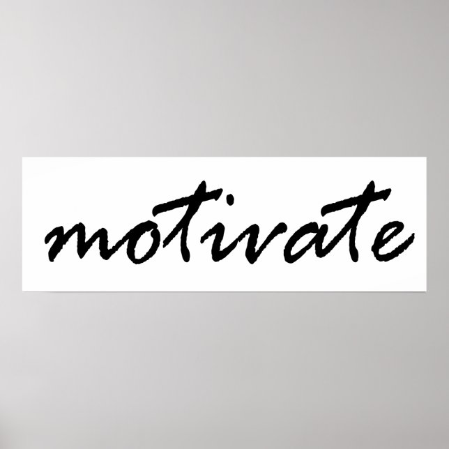 Motivate Poster (Front)