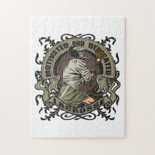 Motivated Lacrosse Jigsaw Puzzle