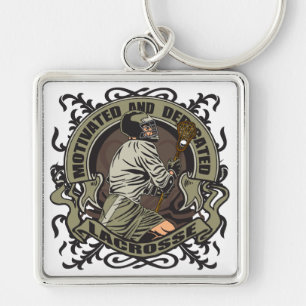 Motivated Lacrosse Key Ring