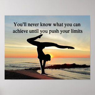 MOTIVATING GYMNAST POSTER