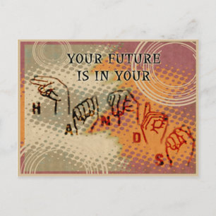 Motivating others postcard