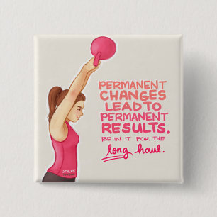 Motivation 15 Cm Square Badge