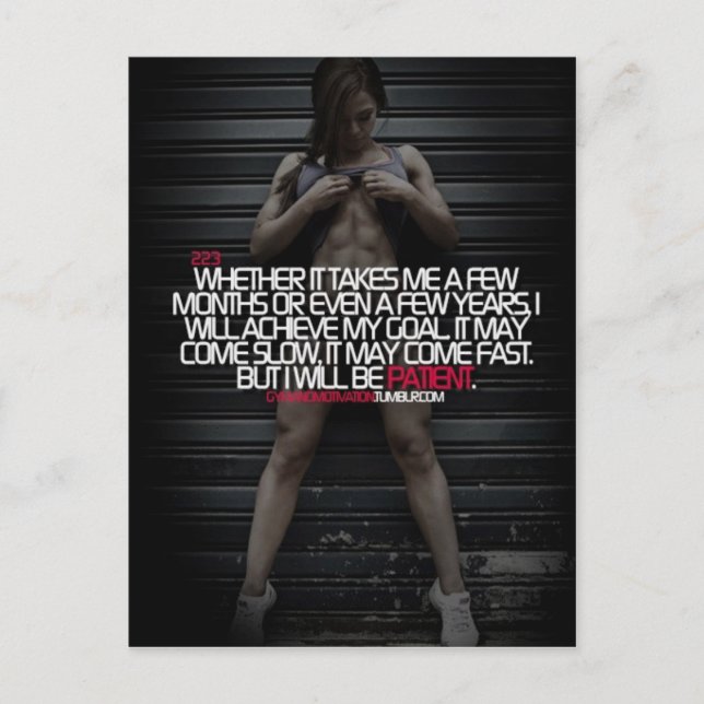 Motivation at its best's postcard (Front)