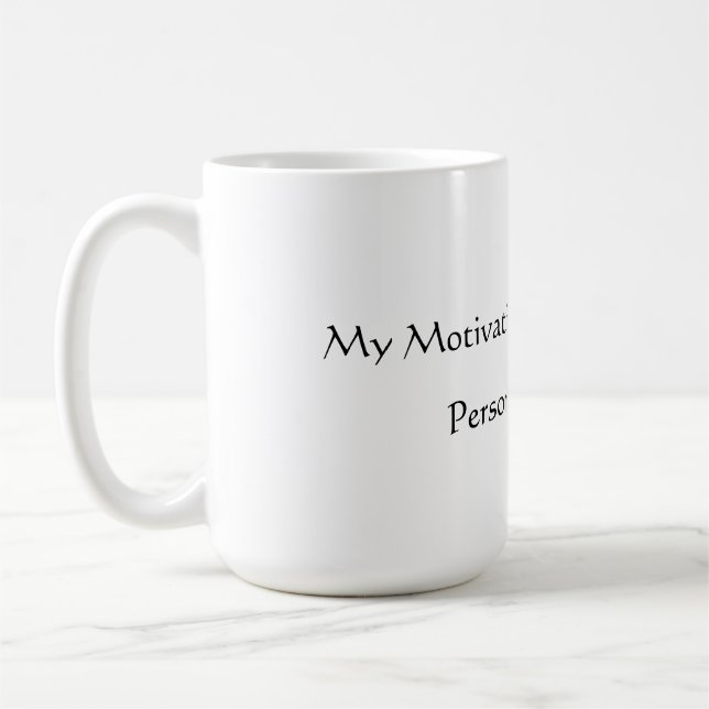 Motivation Backorder Mug (Left)