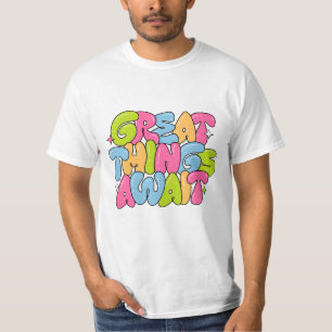 Motivation Colourful Bubble T-Shirt