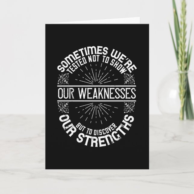 Motivation - Discover Our Strengths Card (Front)