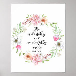 motivation for her, she is fearfully and wonderful poster