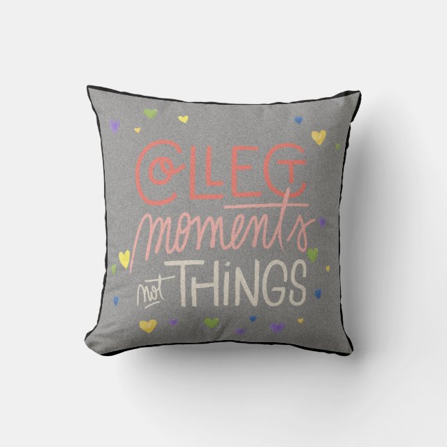 Motivation for the Lazy Lifestyle Design Cushion (Front)