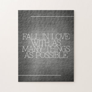 Motivation, inspiration, words of wisdom. quotes jigsaw puzzle