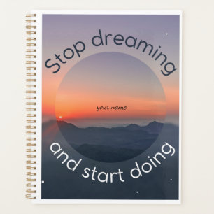 Motivation Journal “Start Today” Planner