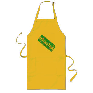 Motivation – Modern Minimalist Typography Design Long Apron